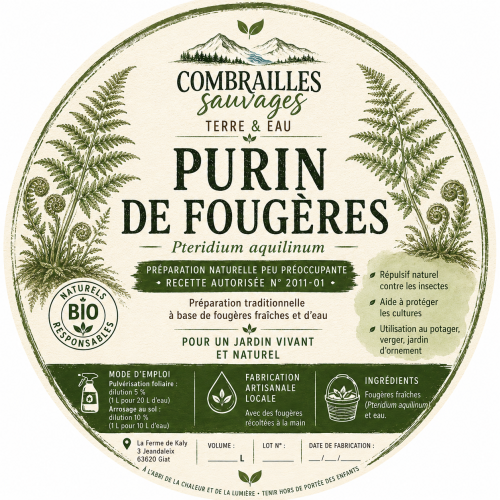 Purin de Fougères